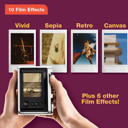 Fujifilm INSTAX Mini Evo Hybrid Instant Camera - Brown