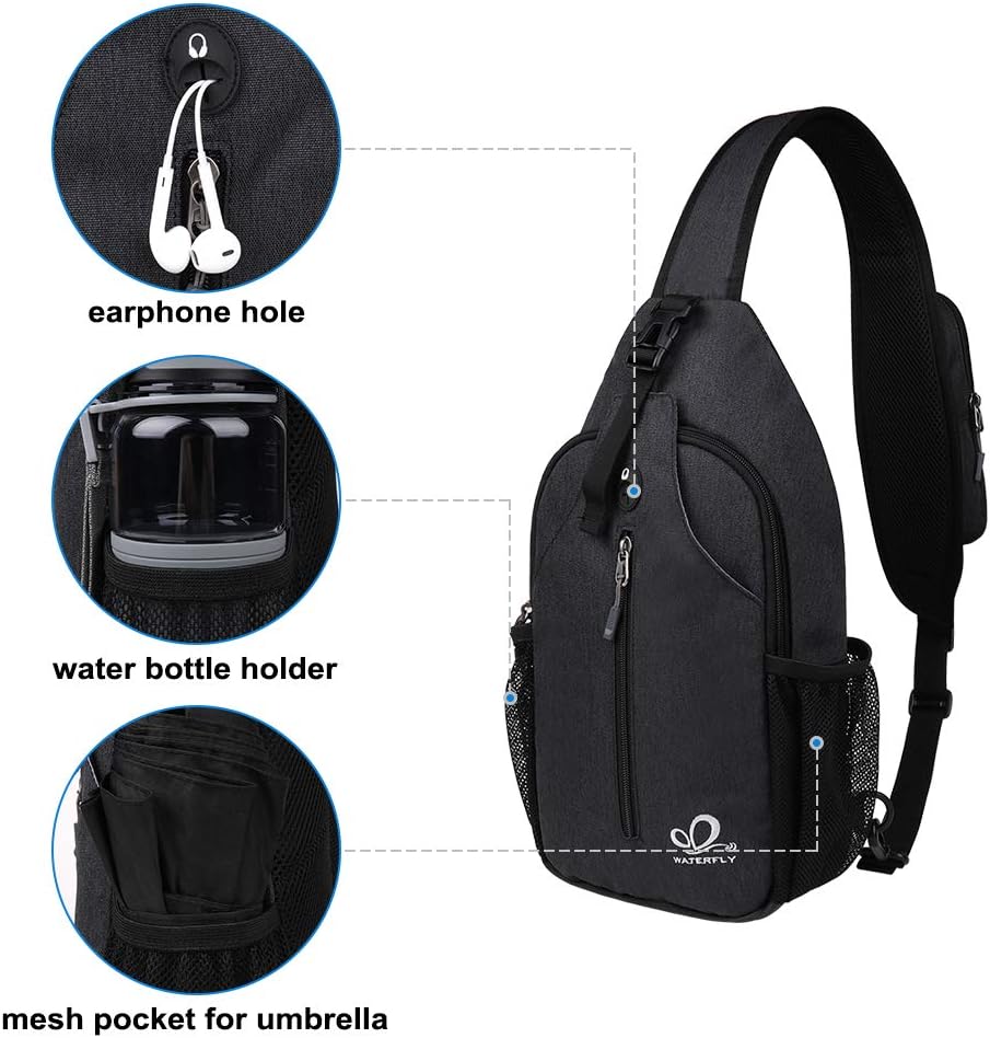 Sling Bag Crossbody Backpack – Lightweight Travel & Hiking Daypack