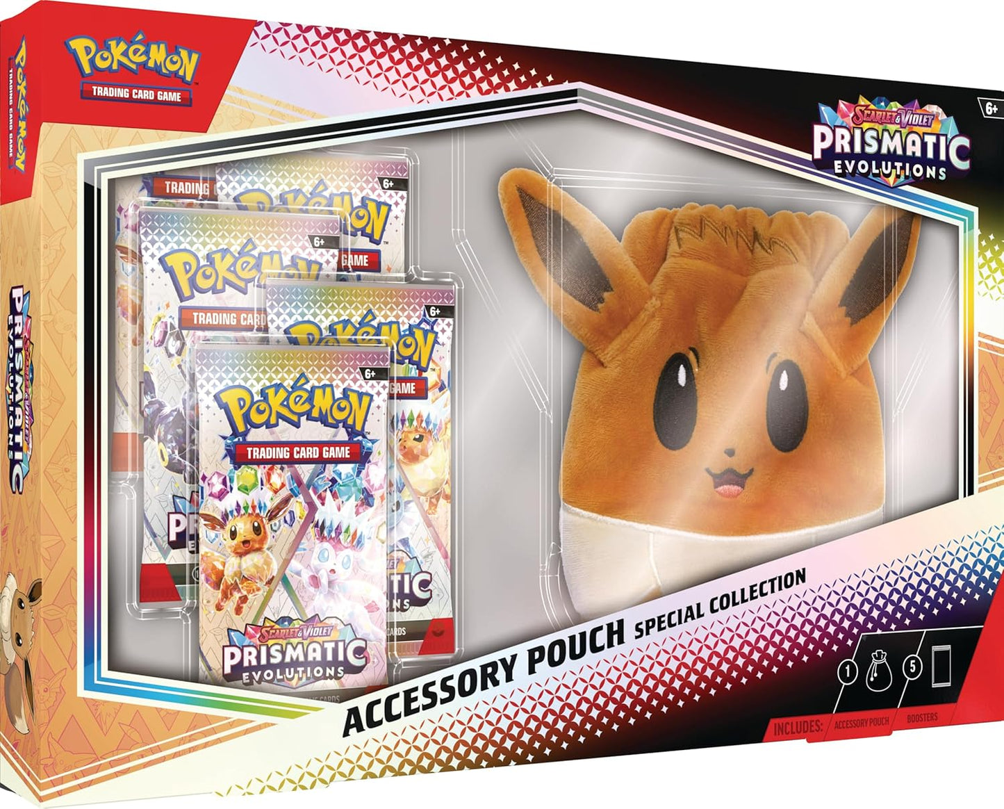 Pokémon TCG: Scarlet & Violet —Prismatic Evolutions Accessory Pouch Collection