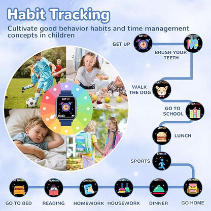 Kids Smart Watch with Sports Modes, Learning Games & Pedometer