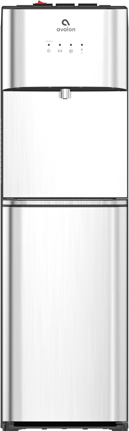 Avalon Self Cleaning Bottleless Water Cooler Water Dispenser, 3 Temperature, NSF/UL/Energy Star Approved, Stainless Steel