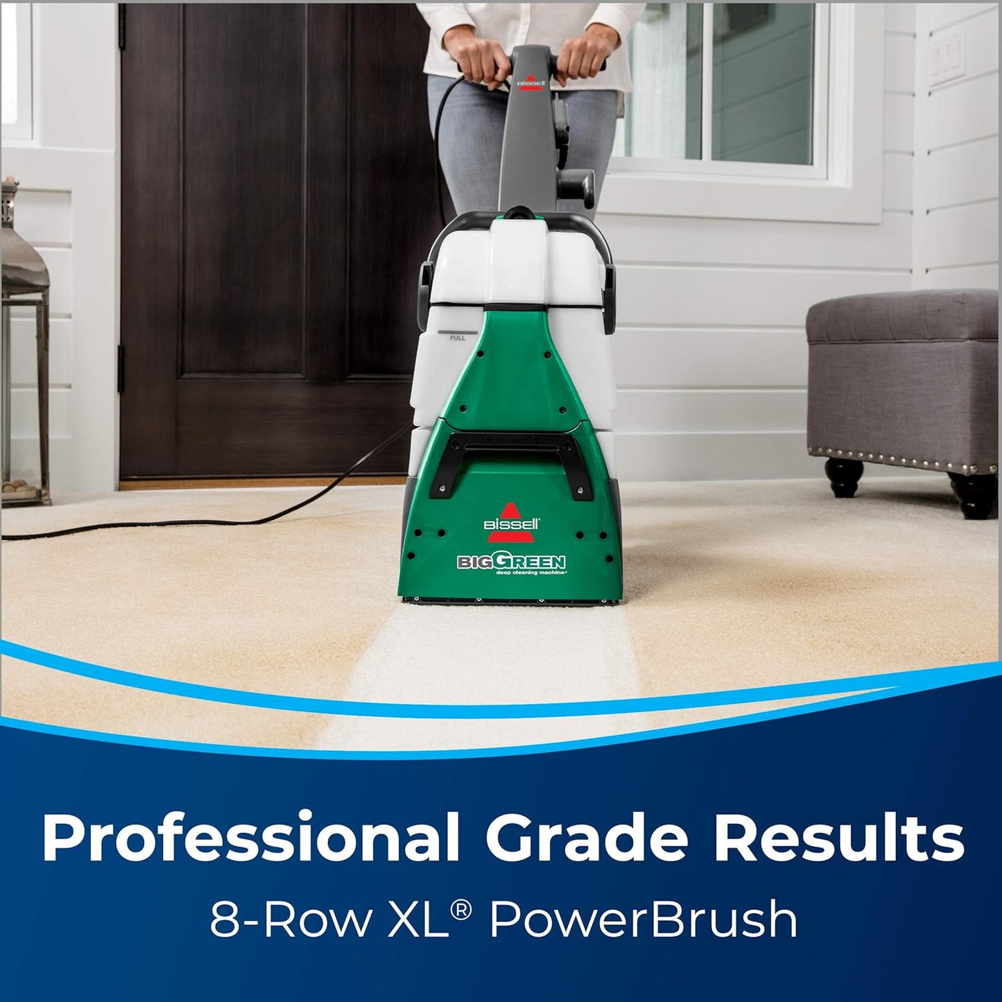BISSELL - Carpet Cleaner - Big Green Deep Cleaning Machine, 86T3B
