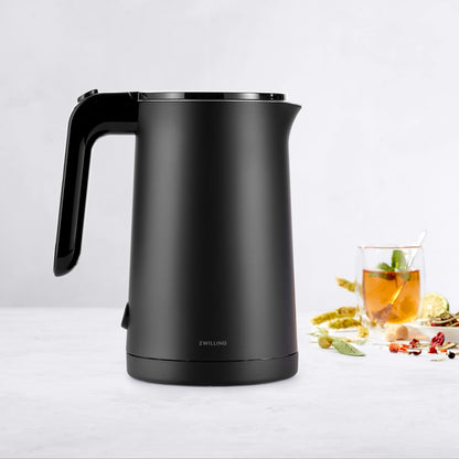 ZWILLING Enfinigy 1-Liter Cool Touch Electric Kettle, Cordless Tea Kettle, Hot Water Boiler - Black