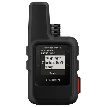 Garmin inReach Mini 2, Lightweight and Compact Satellite Communicator, Hiking Handheld, Black