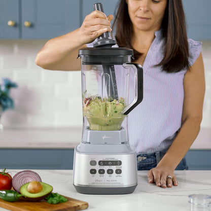 Oster XL Professional Blender with 9-Cup Tritan Jar, Tamper Tool and Powerful, High Performance 1000-Watt Motor - Grey