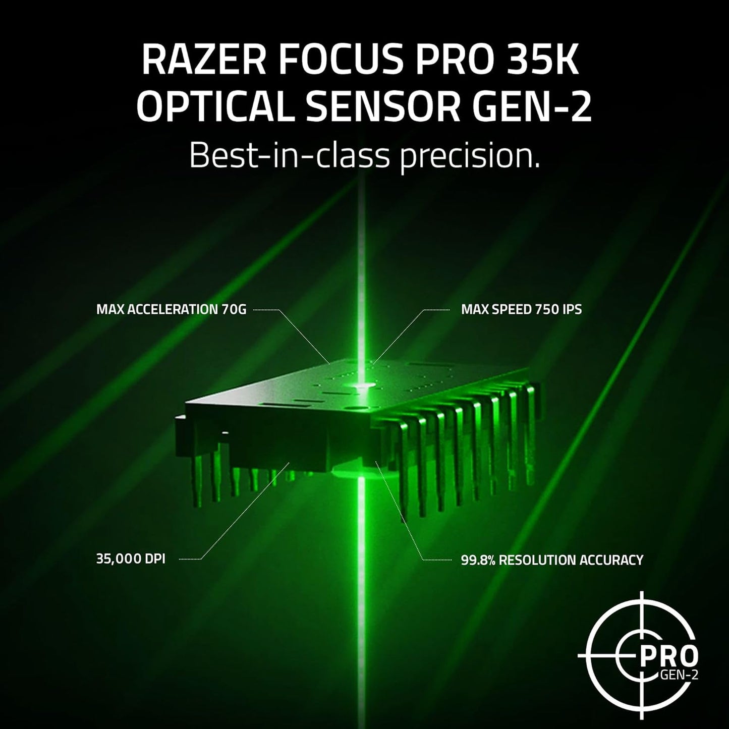 Razer Viper V3 Pro Wireless Gaming Mouse – 54g Ultra-Light, 8K Polling, 35K DPI