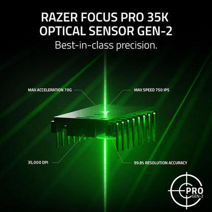 Razer Viper V3 Pro Wireless Gaming Mouse – 54g Ultra-Light, 8K Polling, 35K DPI