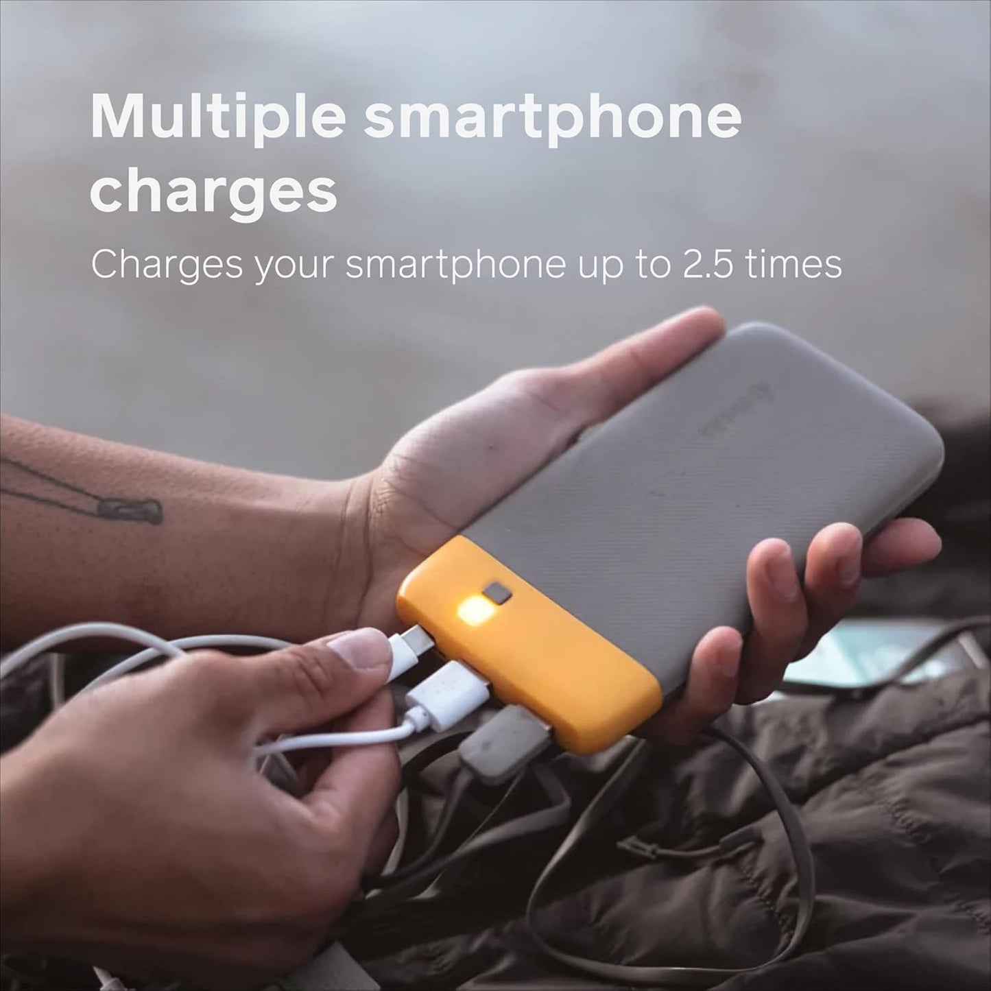 BioLite Charge 40 PD 10,000mAh Power Bank – USB-C 18W Fast Charging