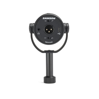 Samson Q9U Dynamic Broadcast Microphone – XLR & USB-C, 24-bit/96kHz