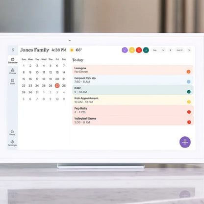 Skylight Calendar 15" Smart Touchscreen Family Calendar with Chores & To-Do Lists