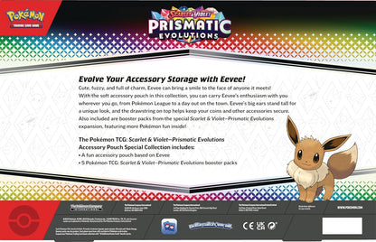 Pokémon TCG: Scarlet & Violet —Prismatic Evolutions Accessory Pouch Collection