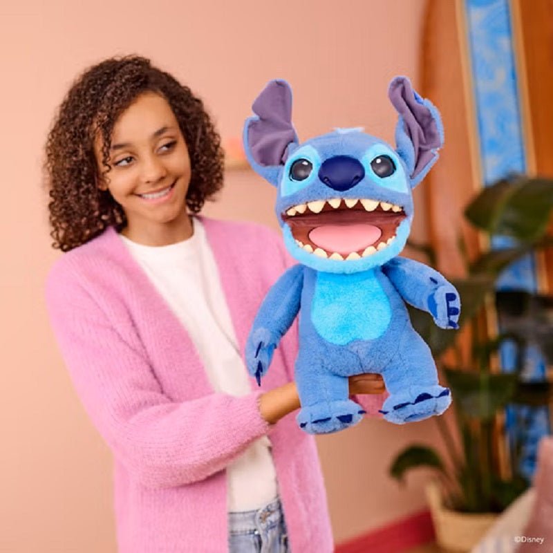 RealFX Disney Stitch Puppetronic Interactive Plush Toy with 100+ Sounds and Actions