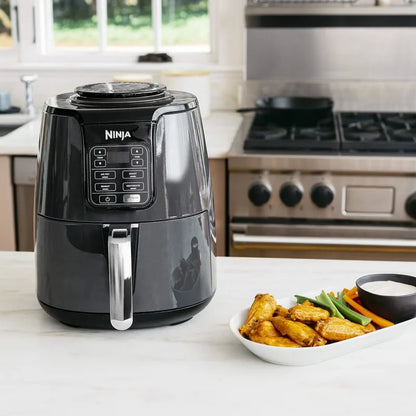 Ninja AF100C Air Fryer, 4-Qt Capacity, Non-Stick, Air Fry, Roast, Reheat, Dehydrate, Charcoal Grey (Canadian Version)