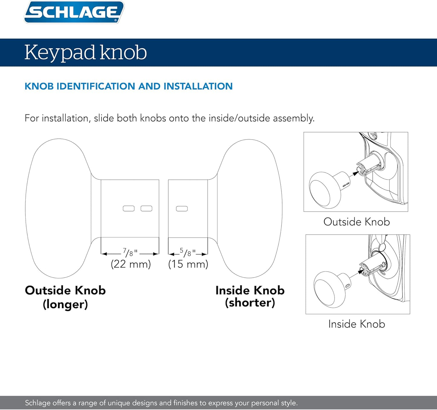 Schlage Camelot Keypad Entry with Flex-Lock and Accent Lever, Aged Bronze, FE595 CAM 716 Acc