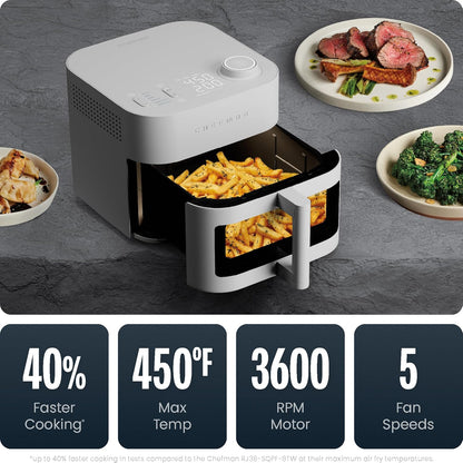 Chefman Crispinator High-Powered 7.5 L (8 qt.) Air Fryer