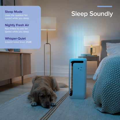 LEVOIT Vital 200S-P Smart Air Purifier for Large Rooms up to 1875 sq. ft. with Washable HEPA Filter, Wi-Fi App Control, Auto & Sleep Mode, AHAM Verified