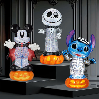 Disney Halloween Spinning Lantern with LED Lights & Swirling Glitter