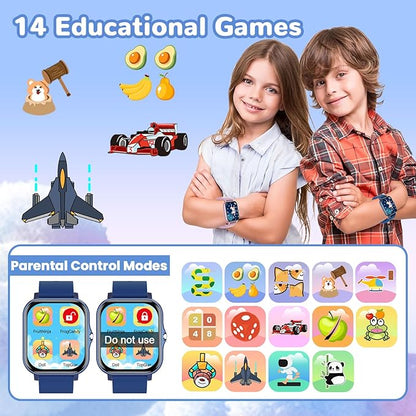 Kids Smart Watch with Sports Modes, Learning Games & Pedometer