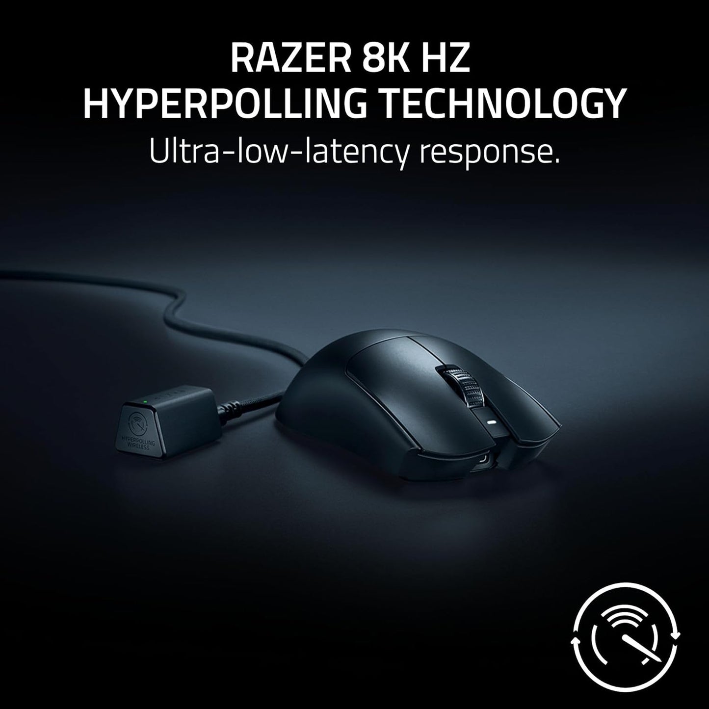 Razer Viper V3 Pro Wireless Gaming Mouse – 54g Ultra-Light, 8K Polling, 35K DPI