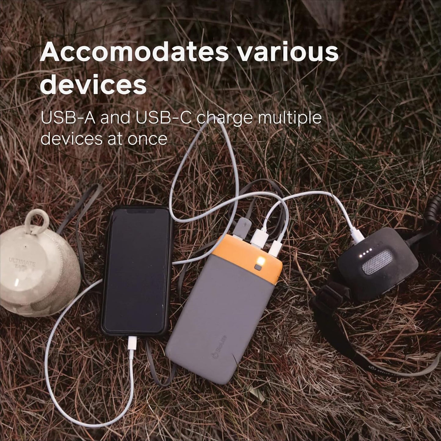 BioLite Charge 40 PD 10,000mAh Power Bank – USB-C 18W Fast Charging