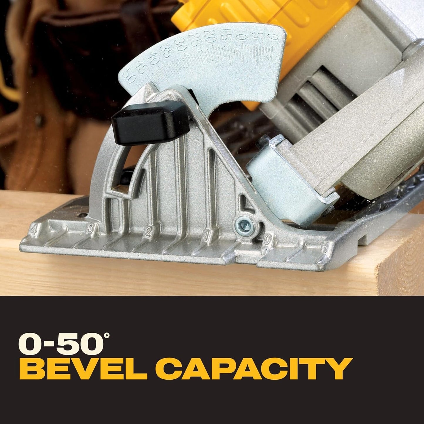 DEWALT 20V MAX* 6-1/2-Inch Circular Saw Kit, 5.0-Ah (DCS391P1)