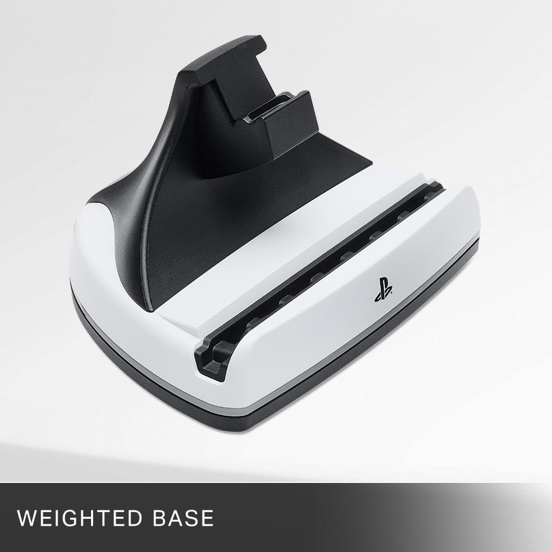 Charging Station for PlayStation Portal™ Remote Player with Lumectra™, RGB lighting, USB powered, magnetic charger, charge and display, weighted base, officially licensed