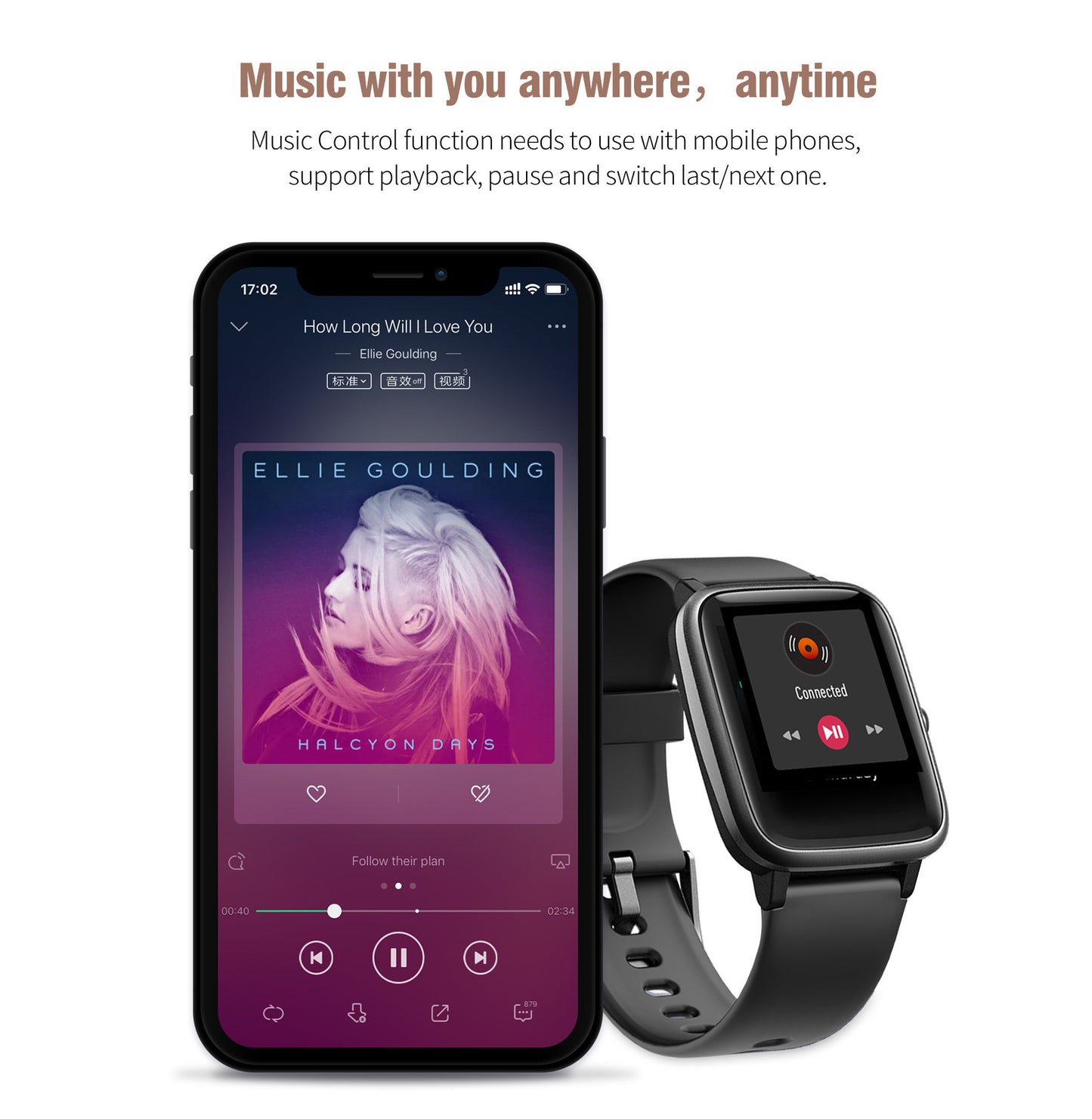 Gleam | Fitness Tracker | Smart Watch for Android and iPhones