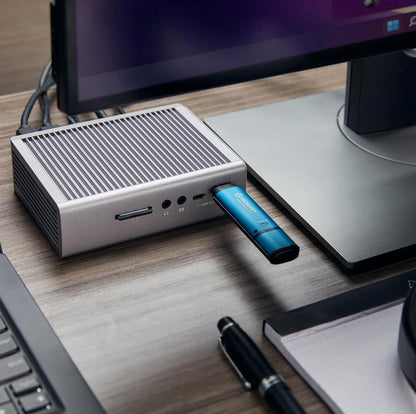 Kingston IronKey Vault Privacy 50 USB-C 128GB Flash Drive – FIPS 197 Encrypted