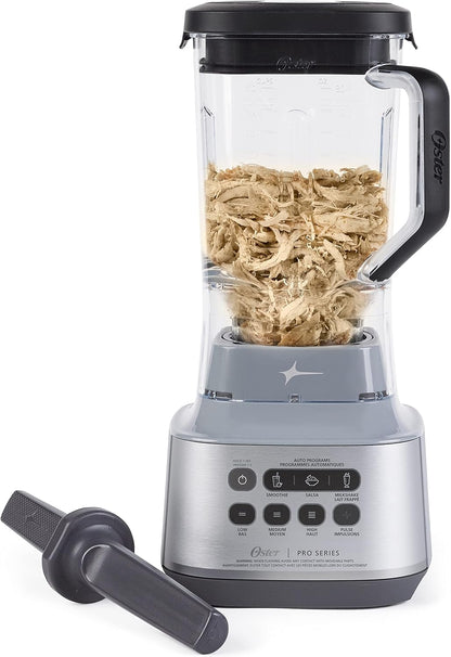 Oster XL Professional Blender with 9-Cup Tritan Jar, Tamper Tool and Powerful, High Performance 1000-Watt Motor - Grey
