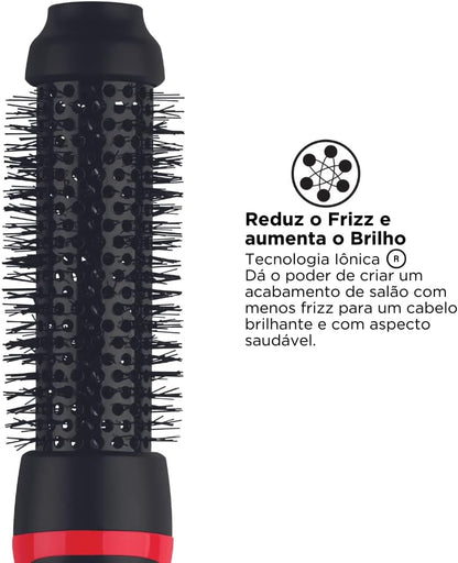 Revlon One-Step Root Booster Round Brush Dryer, 1.5-Inch, Volume & Frizz Control