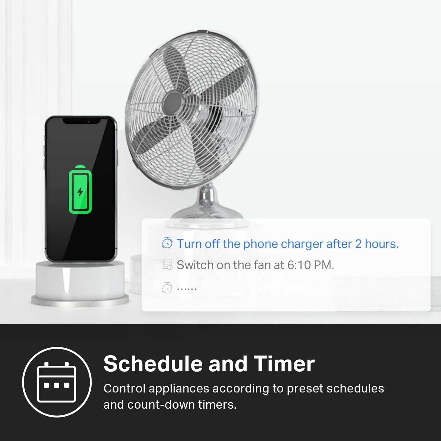 Smart Wi-Fi Plug with Energy Monitoring (2-Pack), Apple Home, Alexa & Google