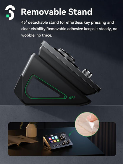 SOOMFON Stream Controller SE – 6-Key LCD Stream Deck for PC & Mac