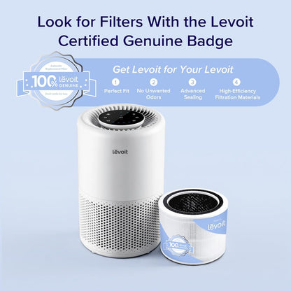 LEVOIT Core 200S-P Smart Air Purifier with WiFi & HEPA Filtration