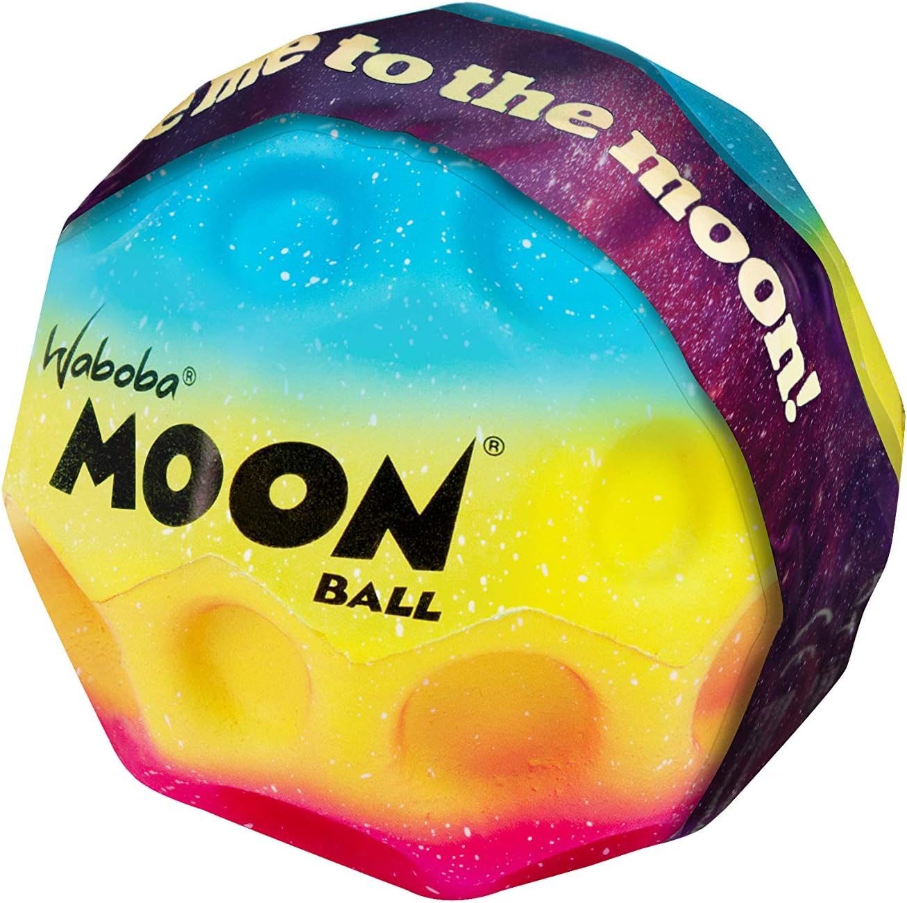 Waboba Moon Ball 2-Pack – High-Bounce Gradient Balls (Holiday Edition)