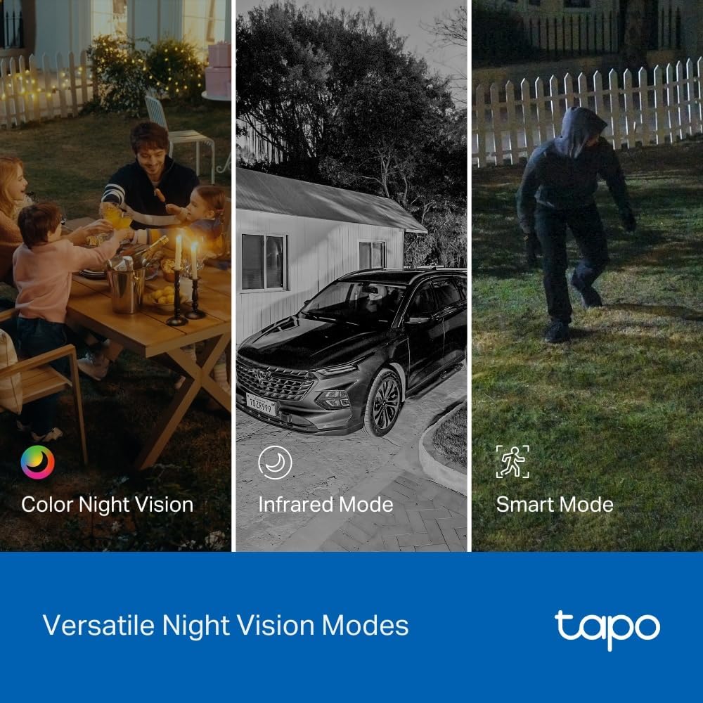 TP-Link Tapo C545D Outdoor 2K Dual-Lens Wi-Fi Security Camera with AI Detection