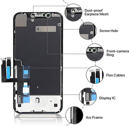 iPhone XR Screen Replacement Kit with LCD & Tools (6.1")
