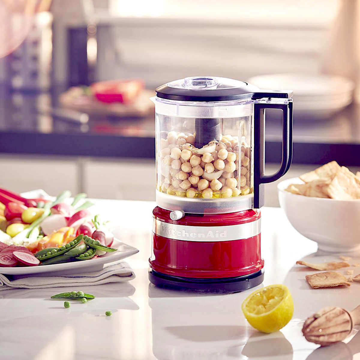 KitchenAid Compact 5-Cup Food Chopper, Dishwasher Safe Parts and Two Speeds
