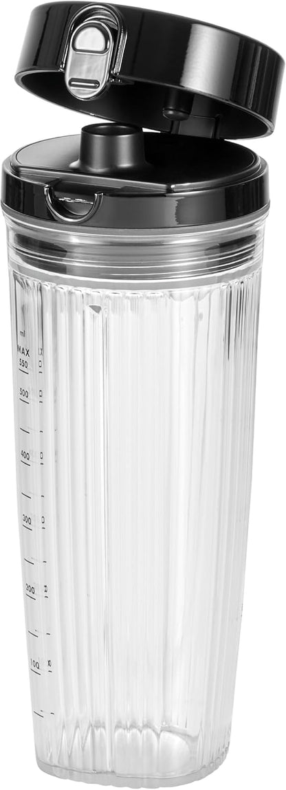 ZWILLING Enfinigy Personal Blender, 20 oz BPA-Free Travel Cup, Piranha Blade, Smoothie & Shake Blender, Black