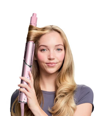Shark FlexStyle IonCurl Ion Hot Air Styler System with Curl IQ, Pink
