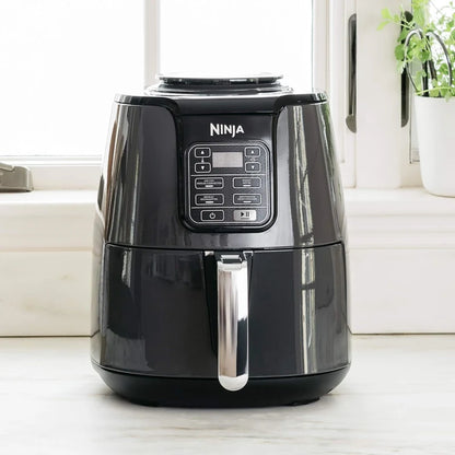 Ninja AF100C Air Fryer, 4-Qt Capacity, Non-Stick, Air Fry, Roast, Reheat, Dehydrate, Charcoal Grey (Canadian Version)
