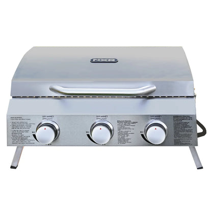 NXR 3 Burner 24,000 BTU Portable Propane Gas BBQ