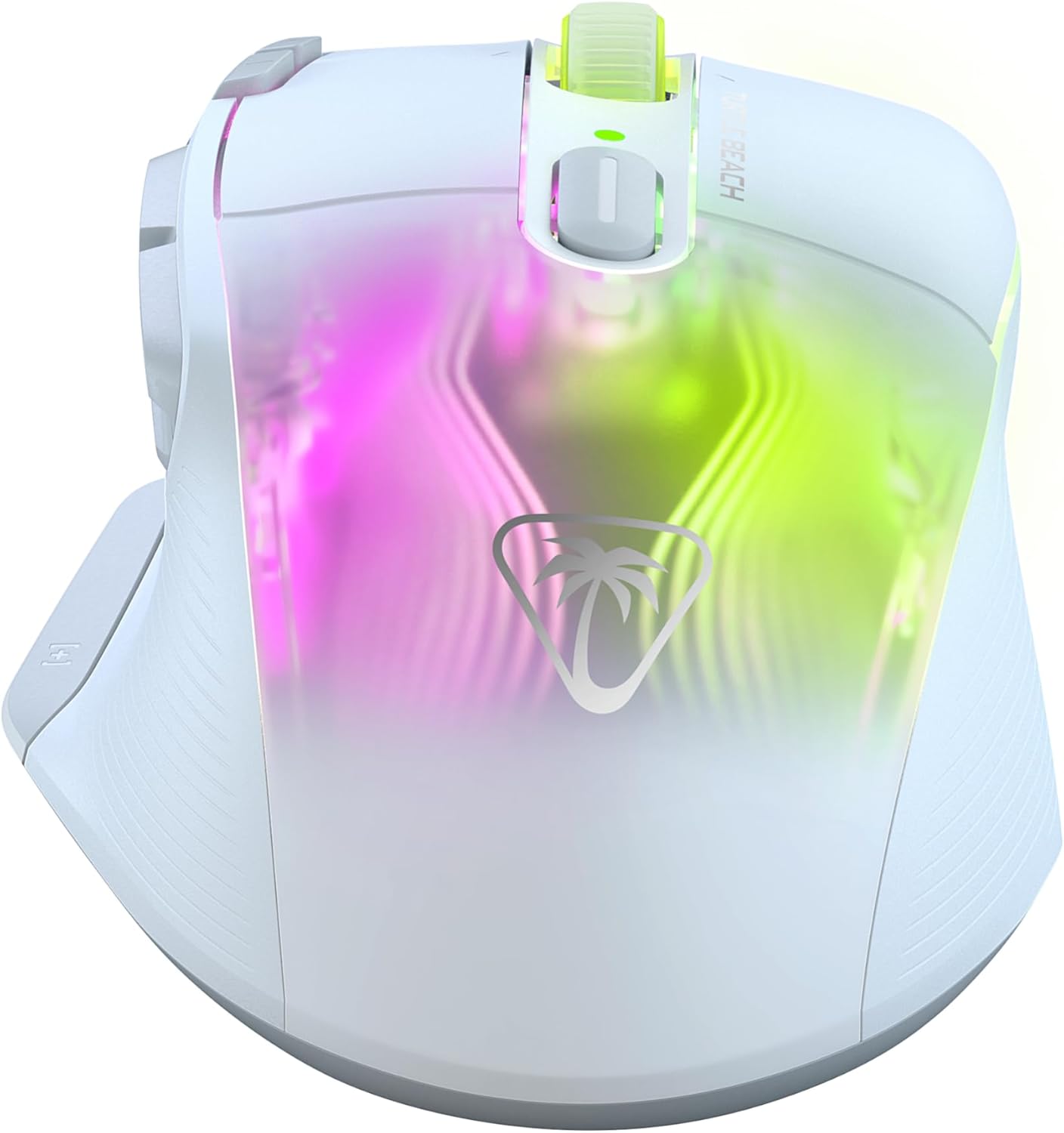 Kone XP Air Wireless Ergonomic RGB Gaming Mouse, Bluetooth, 19K DPI Optical Sensor, 100-hour Battery & Charging Dock, 29 Programmable Inputs, 4D Wheel