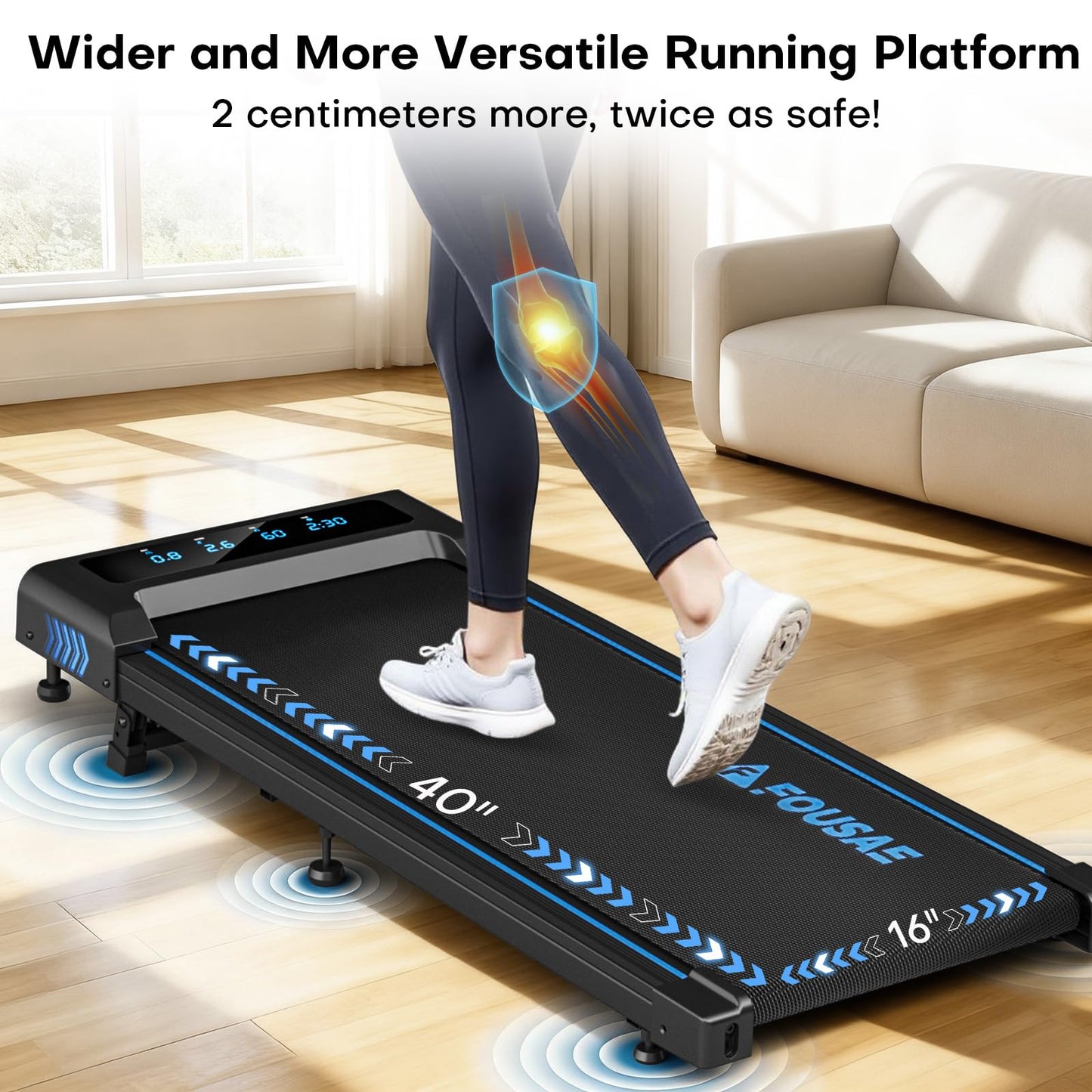 4-in-1 Walking Pad Treadmill with 9% Incline, 2.5HP Brushless Motor, 6.2 MPH Speed, 12 HIIT Programs, LED Display & Remote Control, 330 lb Capacity