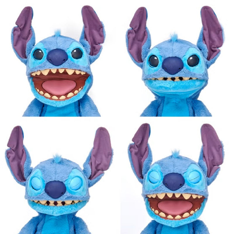 RealFX Disney Stitch Puppetronic Interactive Plush Toy with 100+ Sounds and Actions