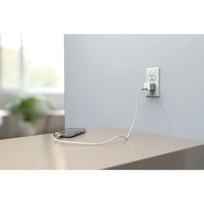 Scosche PowerVolt™ 30W USB-C Mini Wall Charger with 8ft Braided USB-C Cable