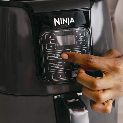 Ninja AF100C Air Fryer, 4-Qt Capacity, Non-Stick, Air Fry, Roast, Reheat, Dehydrate, Charcoal Grey (Canadian Version)