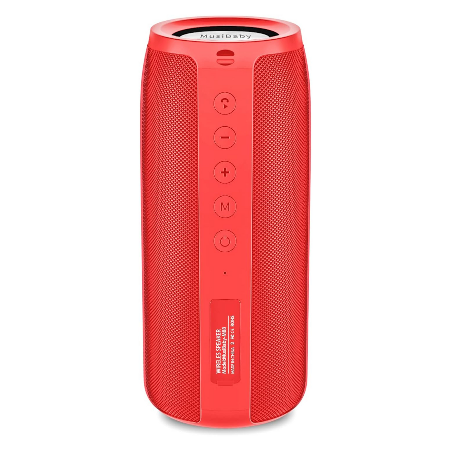 Bluetooth Version 5.0 Portable Booming Bass, 30H Playtime Waterproof Speaker