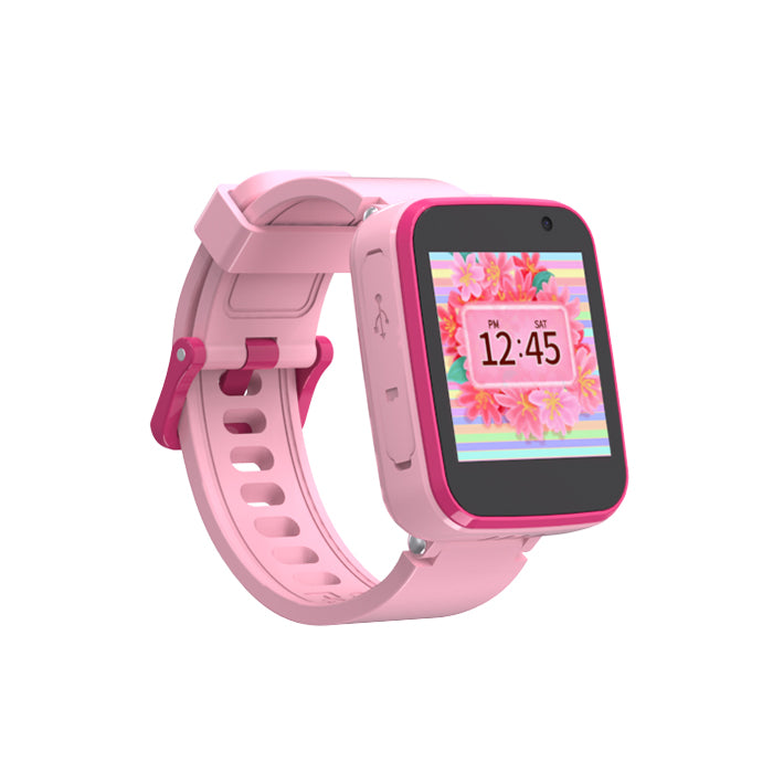ULTREND Kids Smart Watch with MP3 Playback, Touch Screen, Build in Flash and Fun Games (Pink)