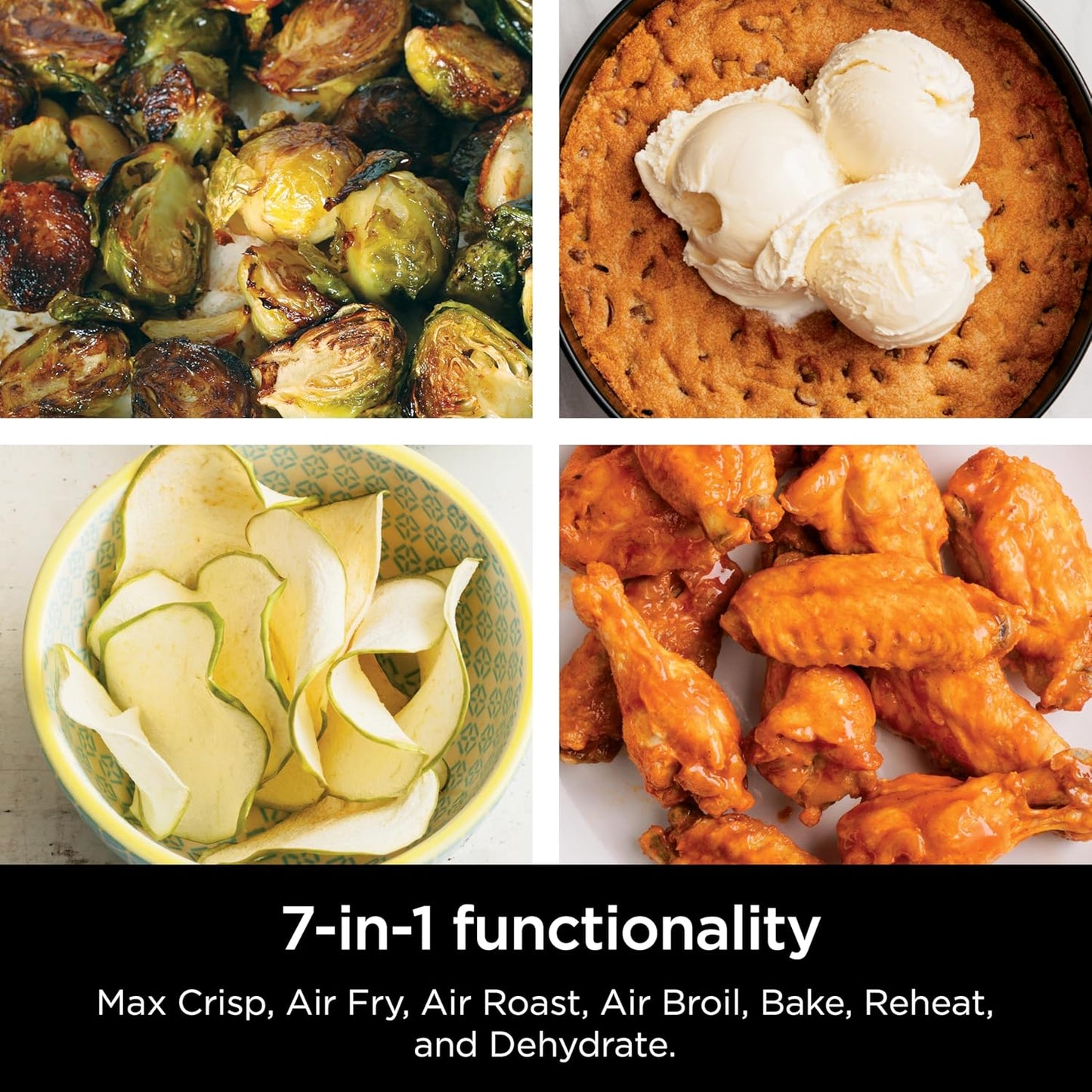 Ninja EzView Air Fryer Max XL 5.5 Qt Capacity with Window and Seven Functions