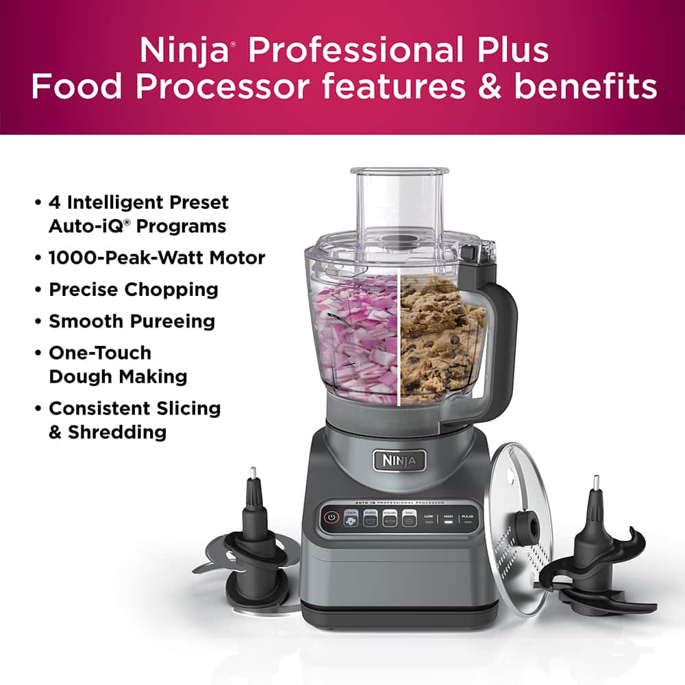 Ninja Professional Food Processor - 9-Cup - Silver